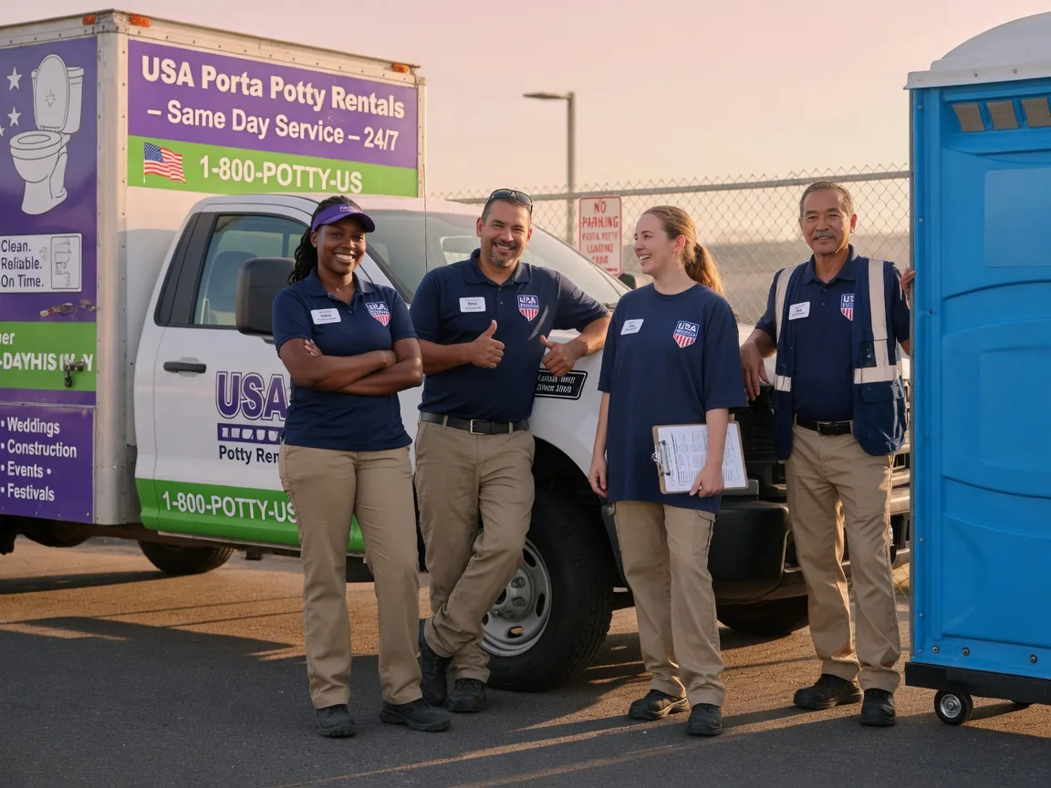 Porta Potty Rental company in New London, WI