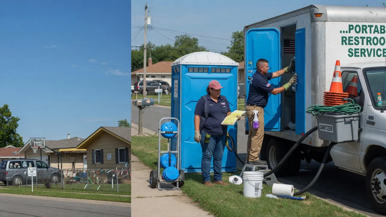 Portable Toilet Rental in New London, WI near me